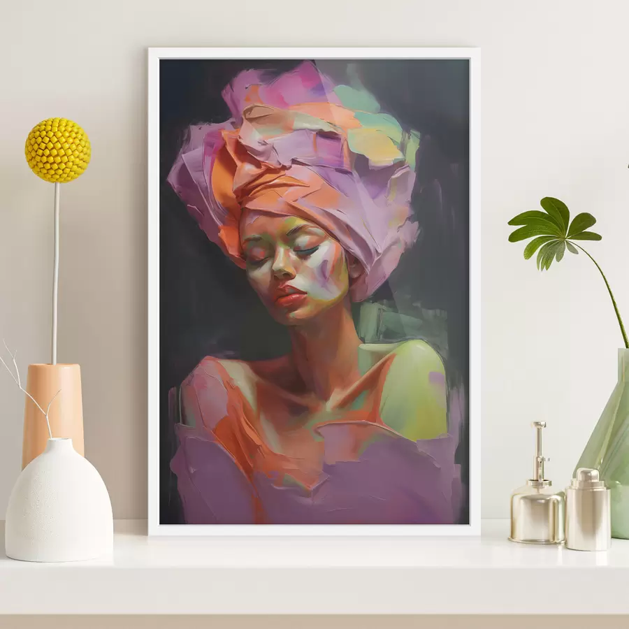 murales de pared Retrato de mujer f48927