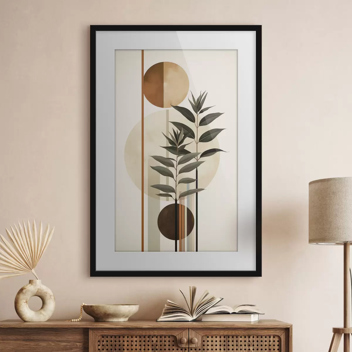 Poster Diálogo botánico f48928