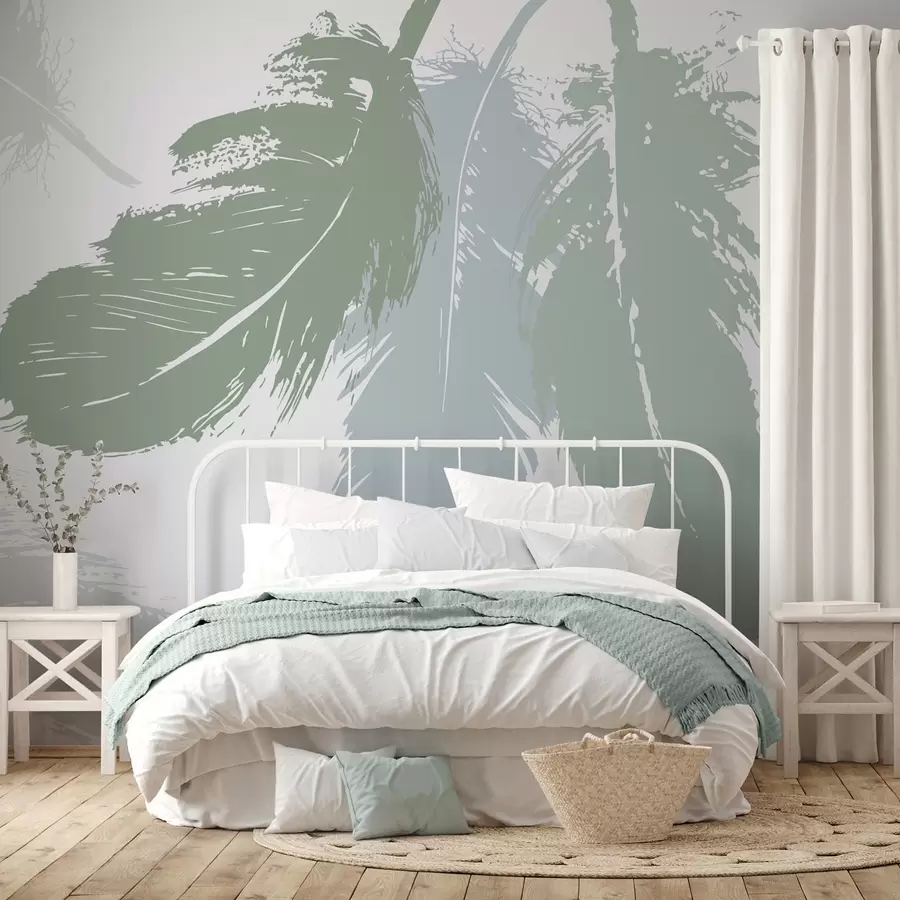 murales de pared Plumas w05549v1