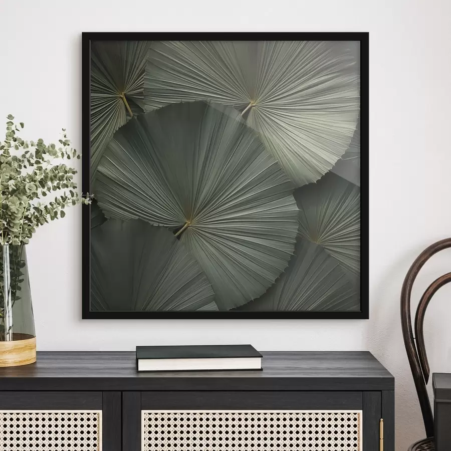 murales de pared Hojas de palmera f48977