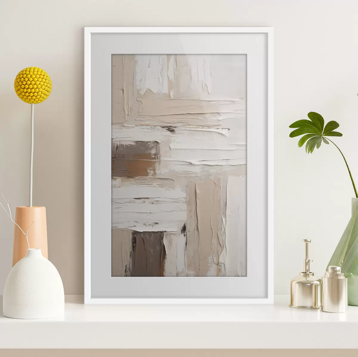 Poster Abstracción imitación de la pintura f48981