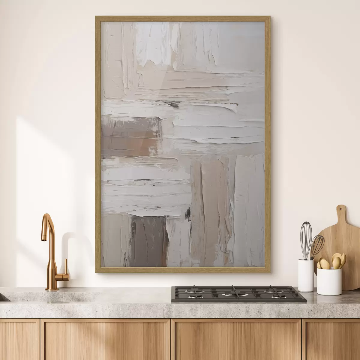 Poster Abstracción imitación de la pintura f48981