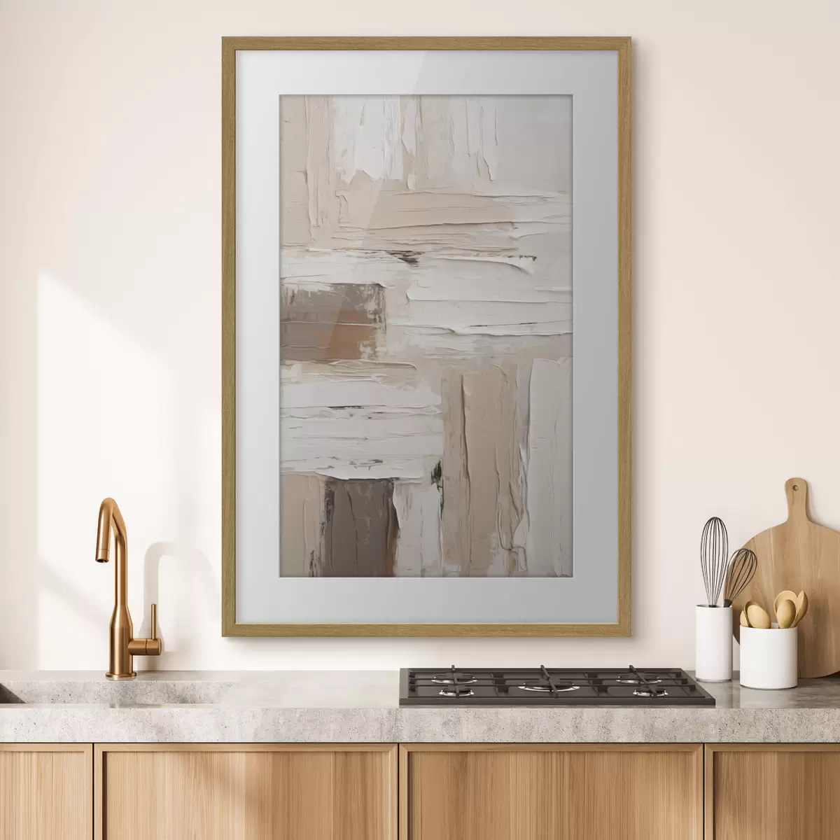 Poster Abstracción imitación de la pintura f48981