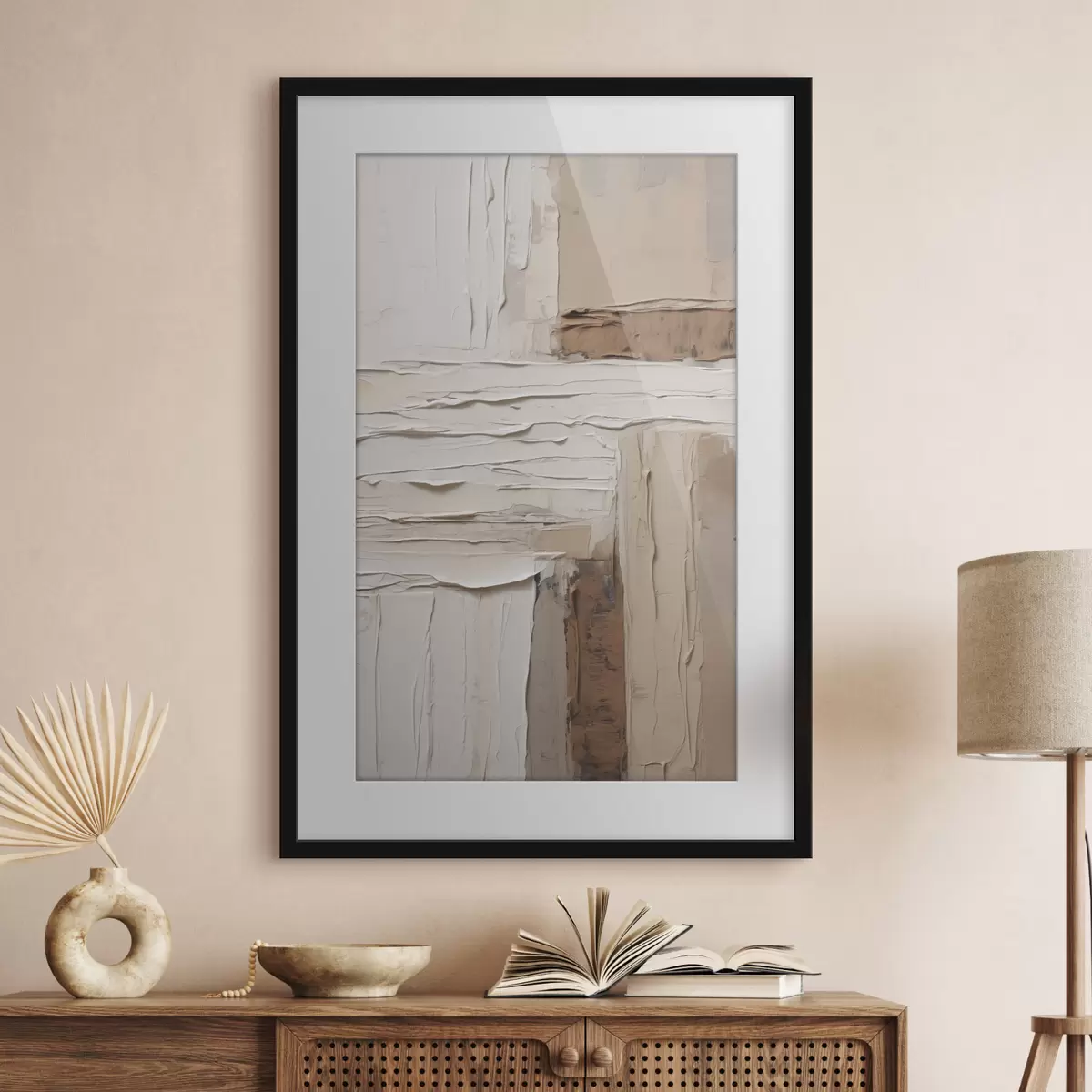 Poster Imitación del arte abstracto moderno en la pintura f48982