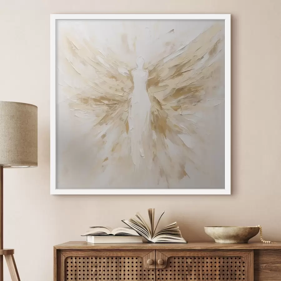 murales de pared Ángel abstracto f48987