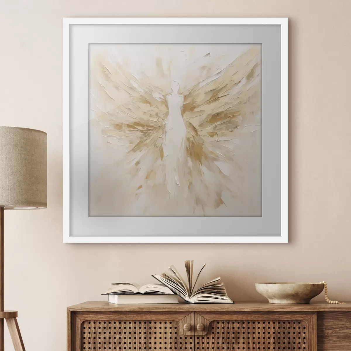 Poster Ángel abstracto f48987