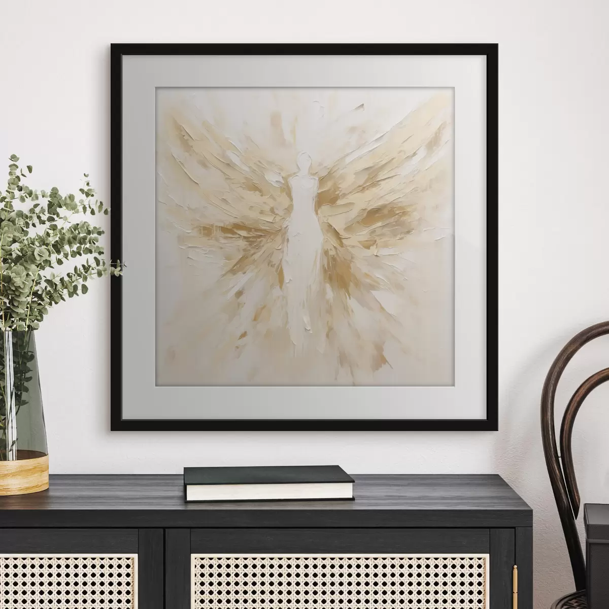 Poster Ángel abstracto f48987