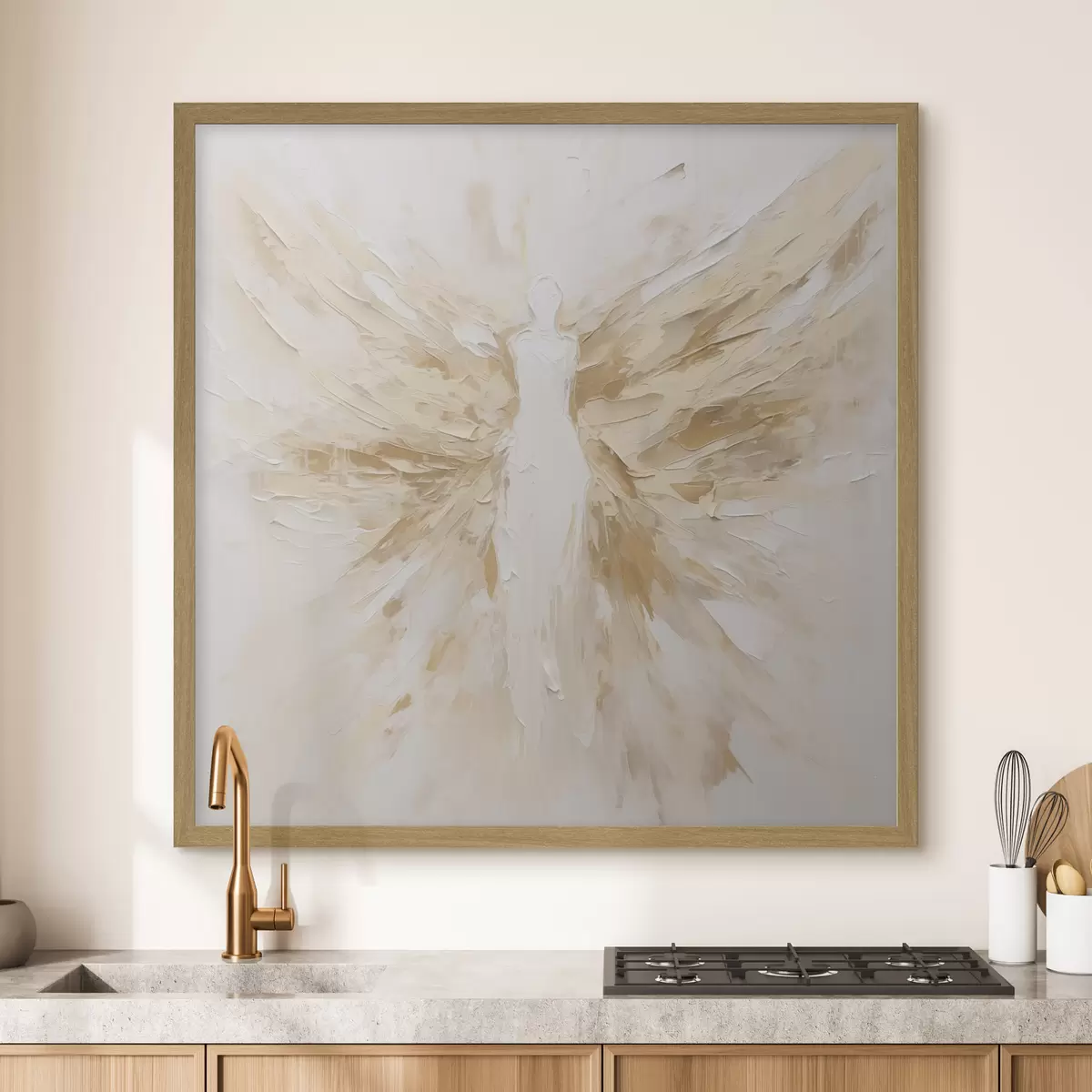 Poster Ángel abstracto f48987