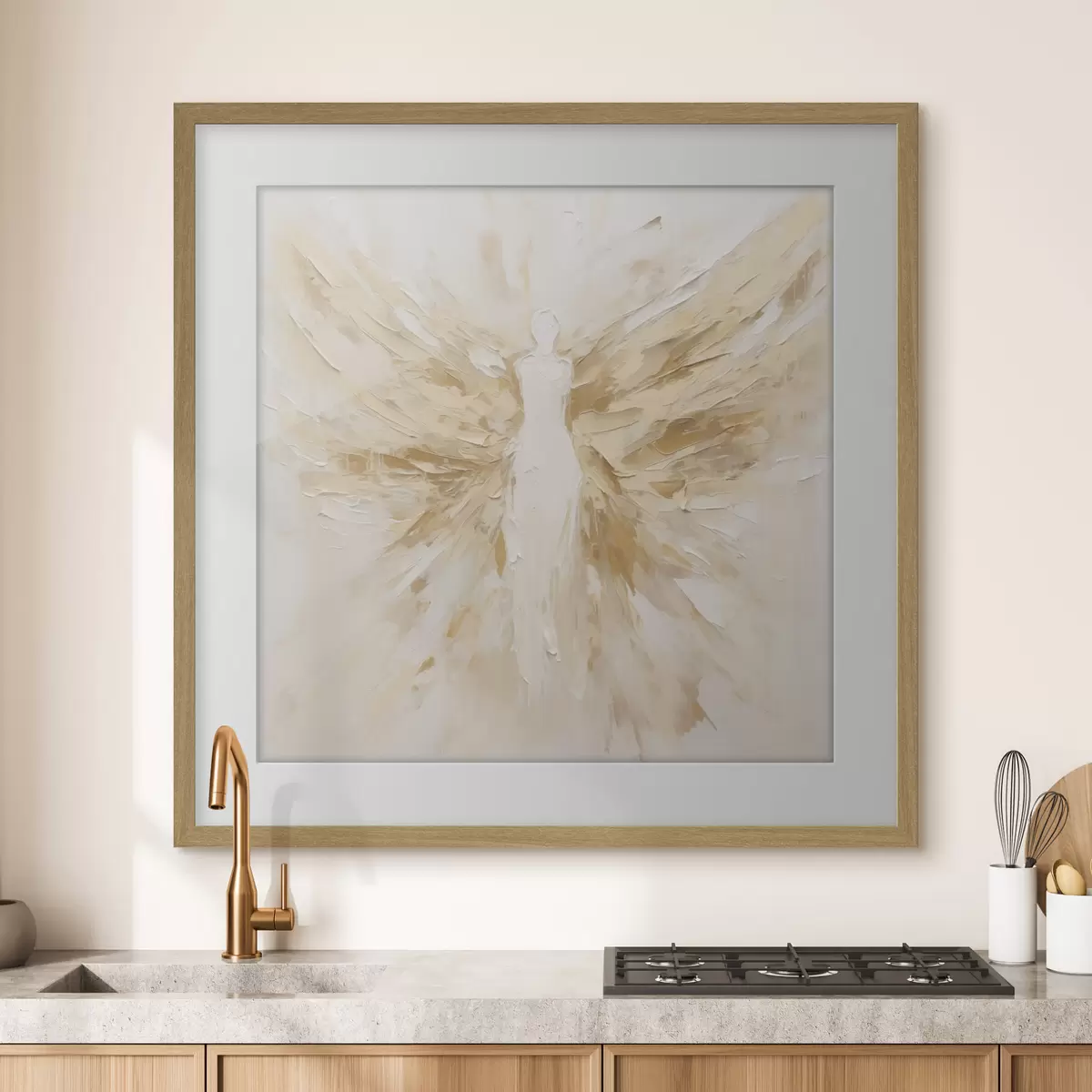 Poster Ángel abstracto f48987