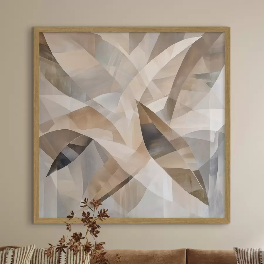 murales de pared Hojas plegadas f48847