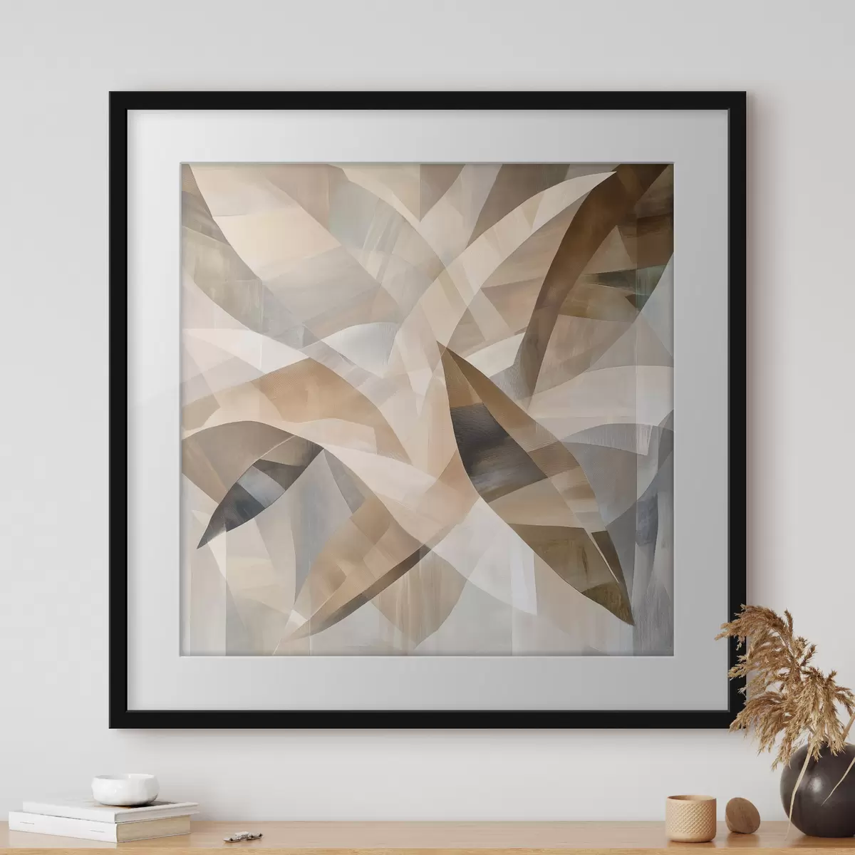 Poster Hojas plegadas f48847