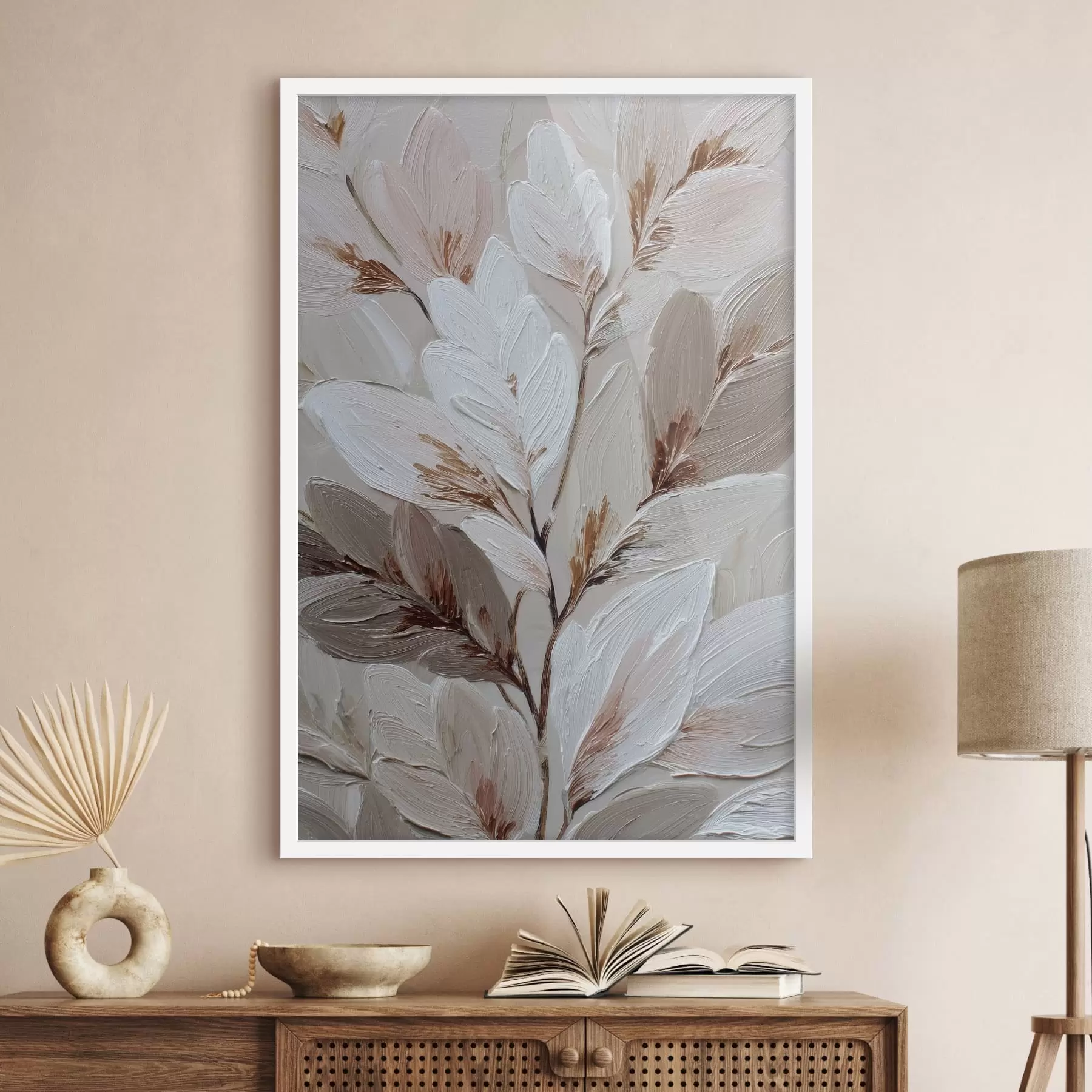 murales de pared Hoja y rama f49011