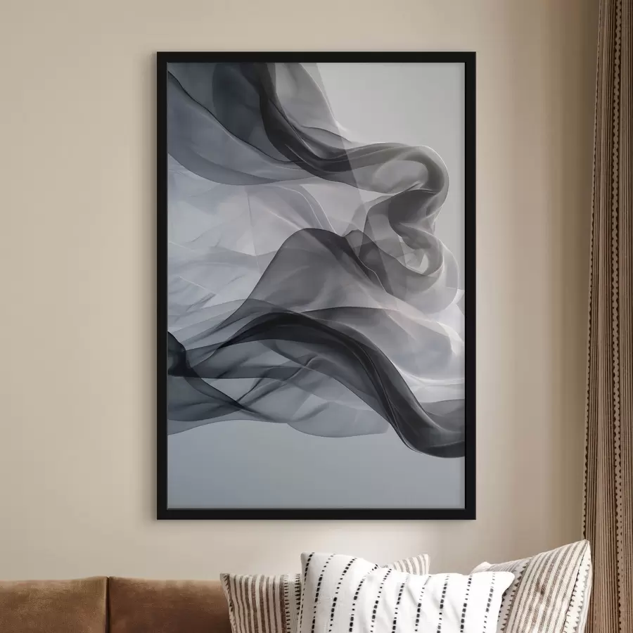 murales de pared Abstracto ahumado f49035