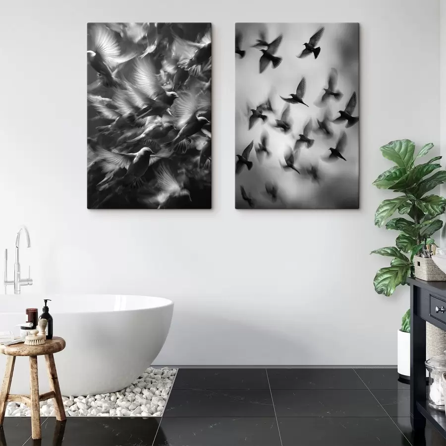 murales de pared Aves en vuelo m30421
