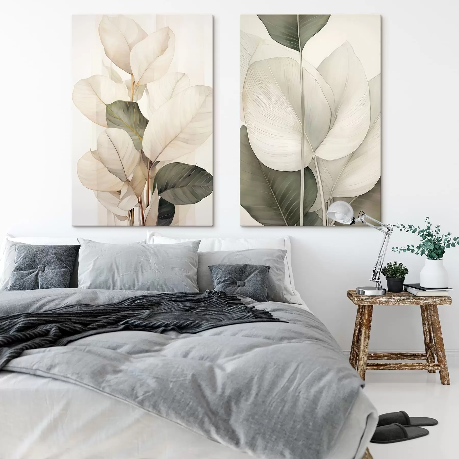 murales de pared Hojas ligeras m30423