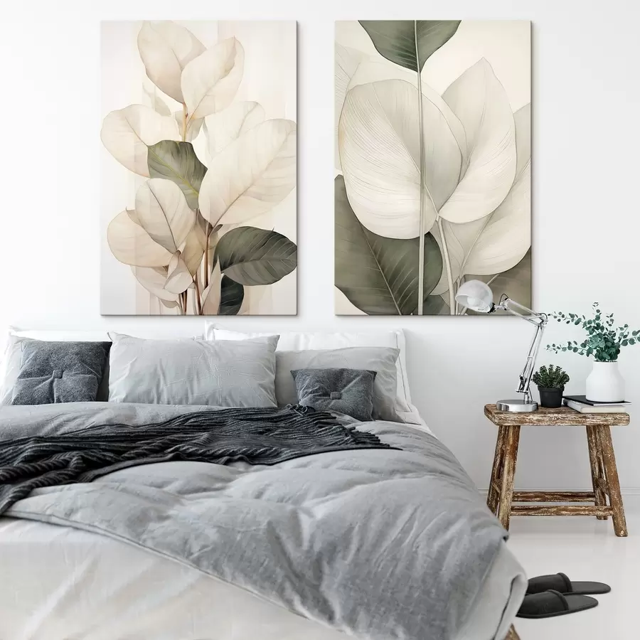 murales de pared Hojas ligeras m30423