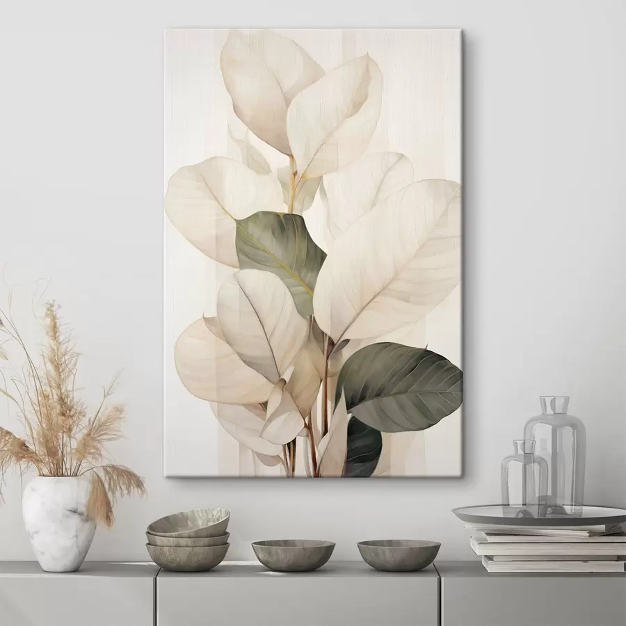 murales de pared Hojas de plantas decorativas s49026