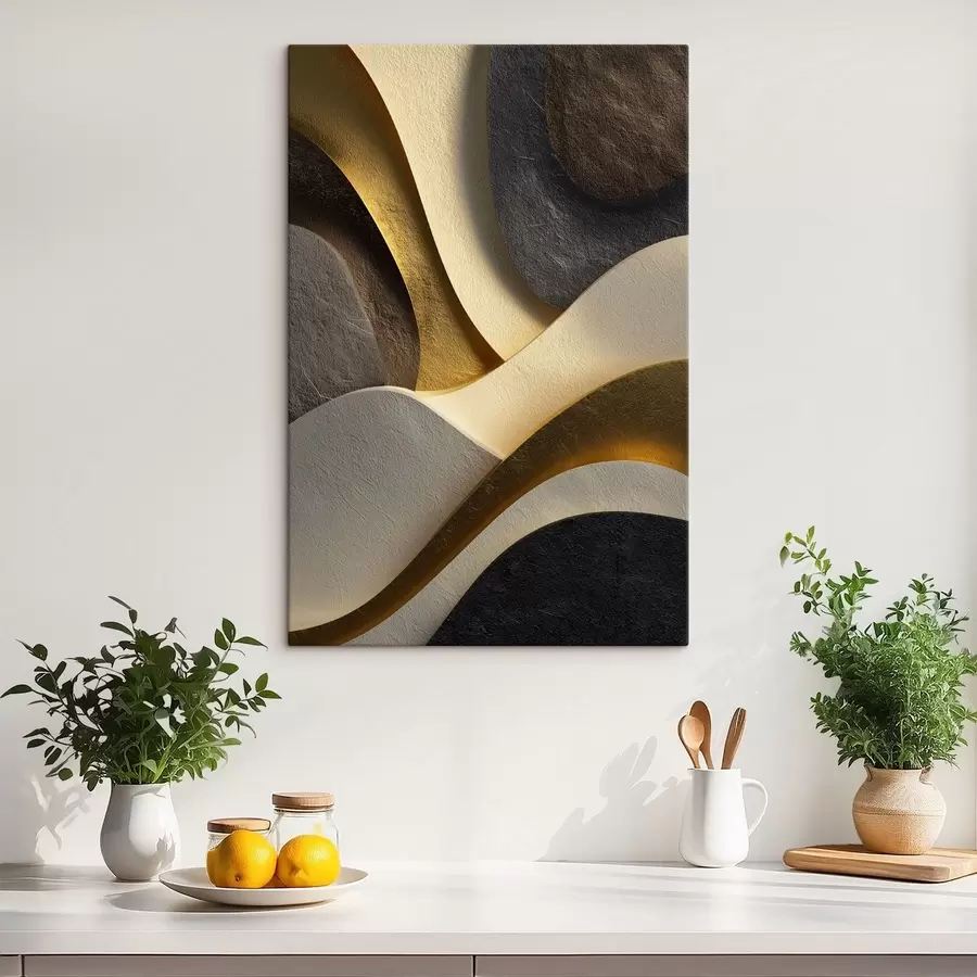 murales de pared Formas fluidas s49034