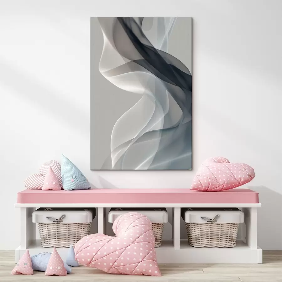 murales de pared Abstracto de humo claro s49036