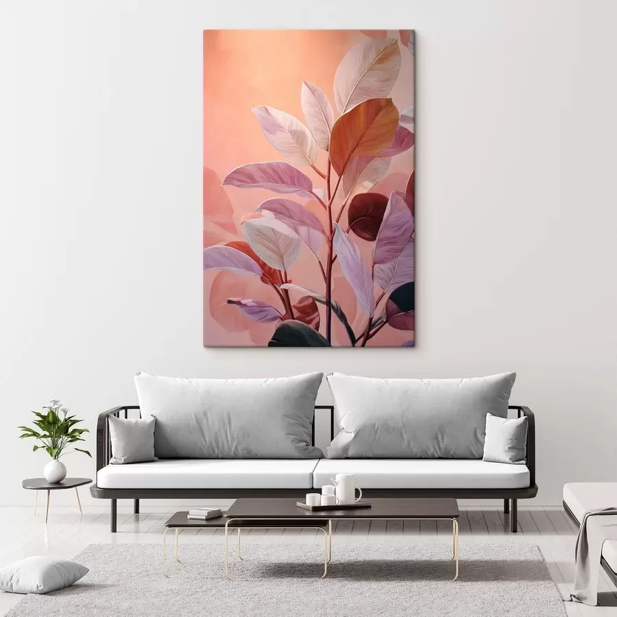 murales de pared Hojas decorativas s49038