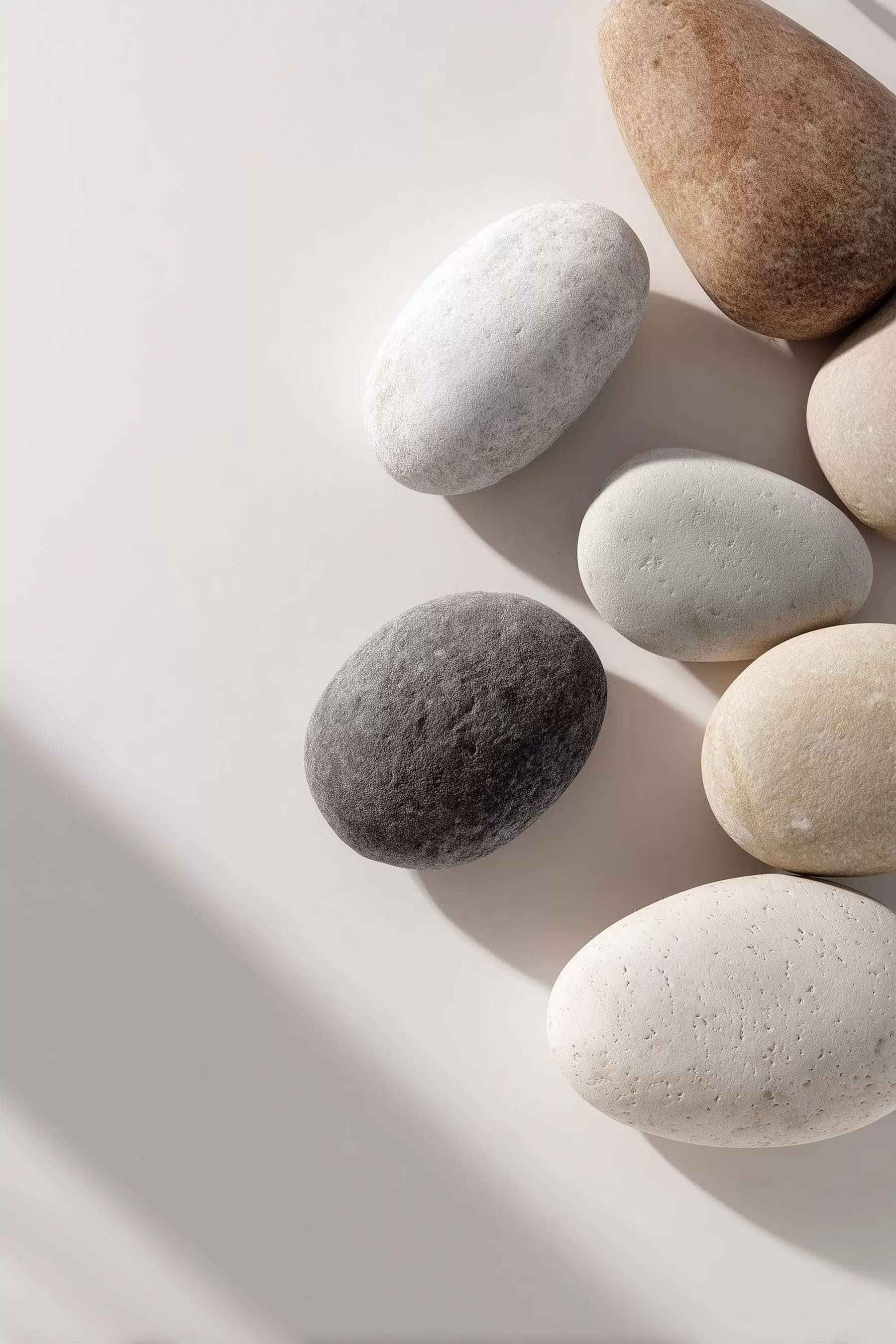 murales de pared Equilibrio minimalista con piedras s49041