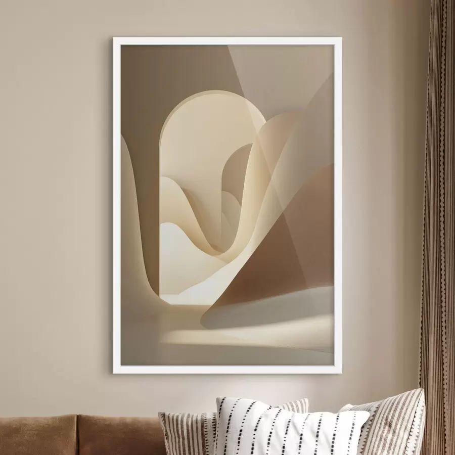 murales de pared Resumen: Paisaje arquitectónico f49043