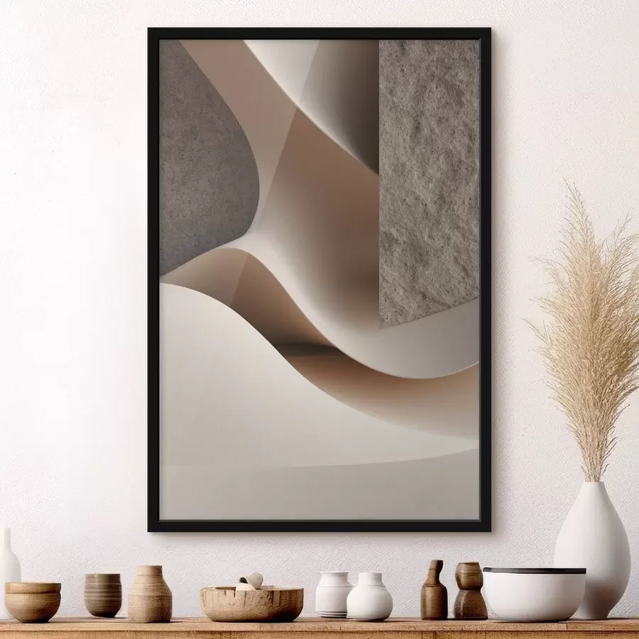 murales de pared Flujo de arena texturizada f49044