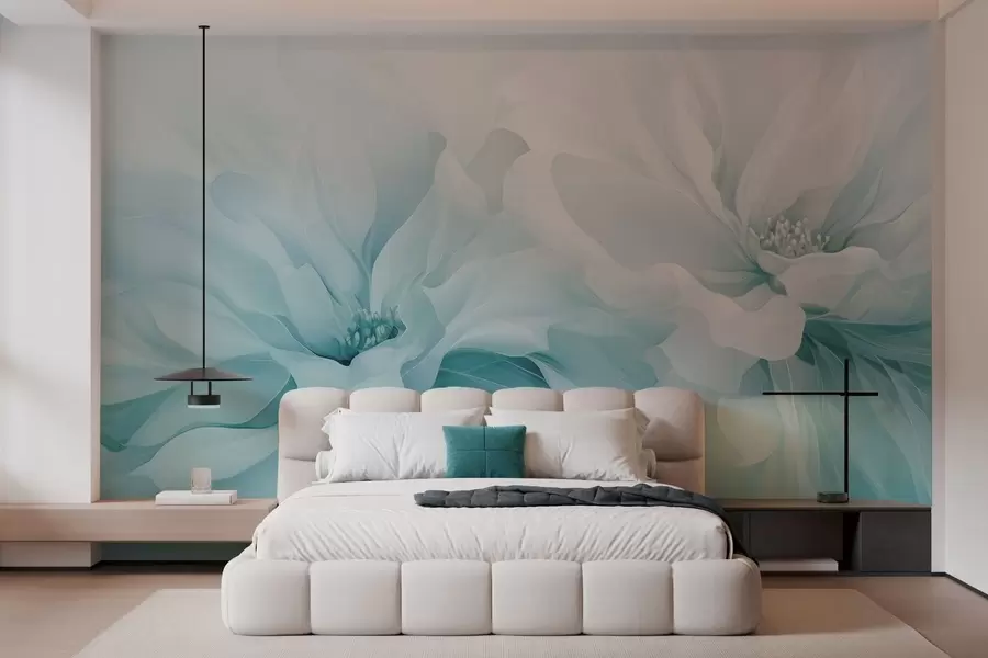 murales de pared Pétalos etéreos w05580v2