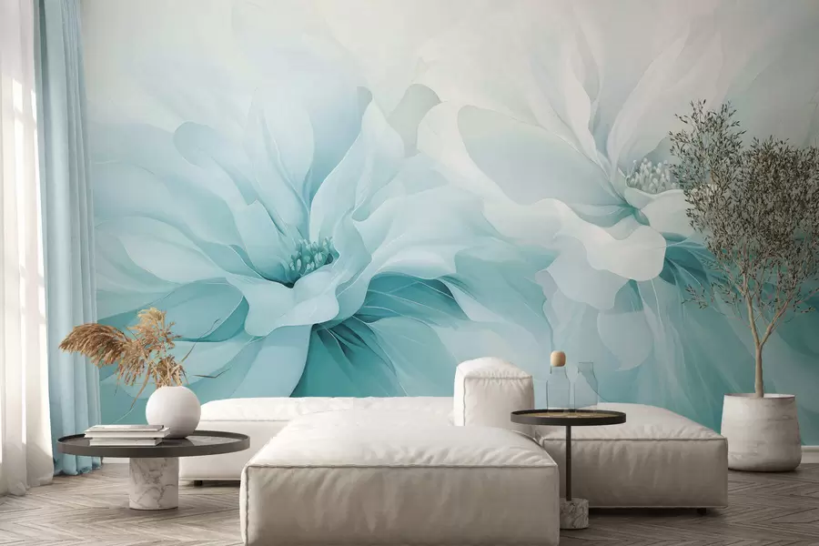 murales de pared Pétalos etéreos w05580v2