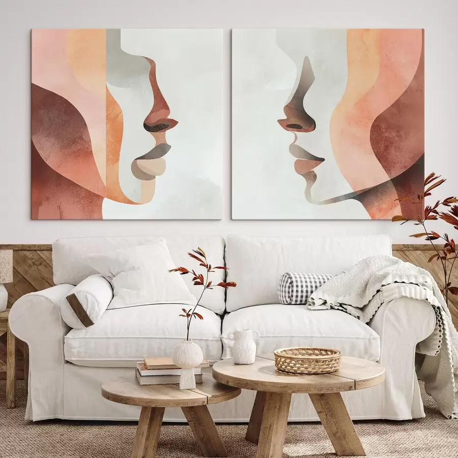 murales de pared Retratos abstractos m30394