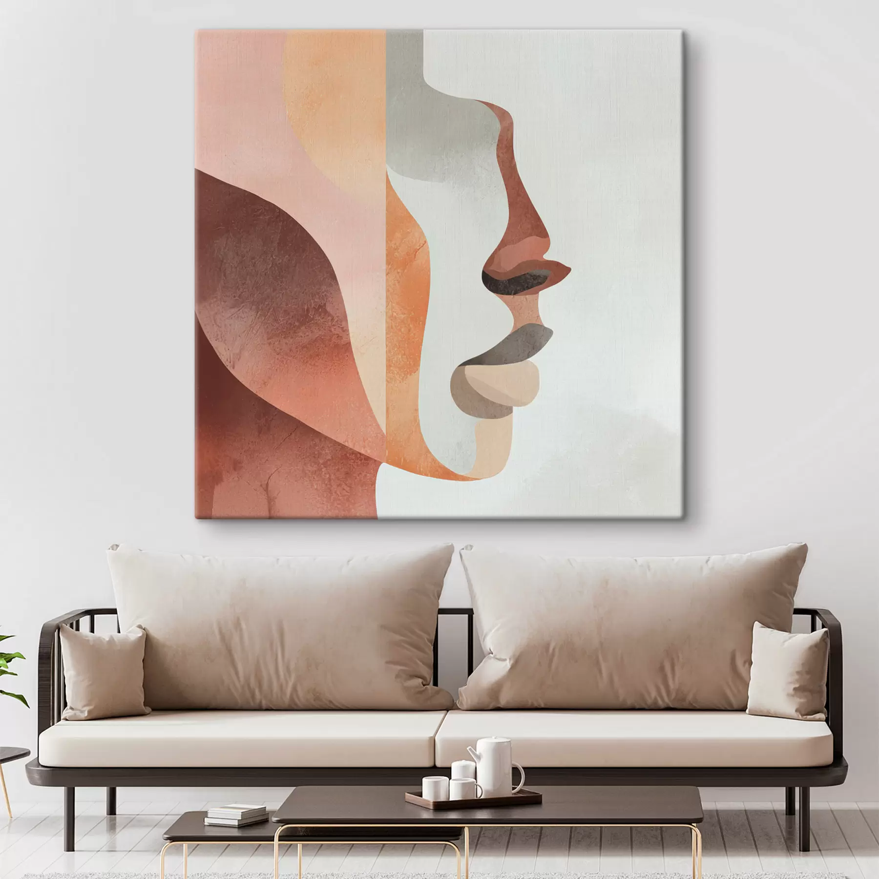 murales de pared Retrato abstracto s48967
