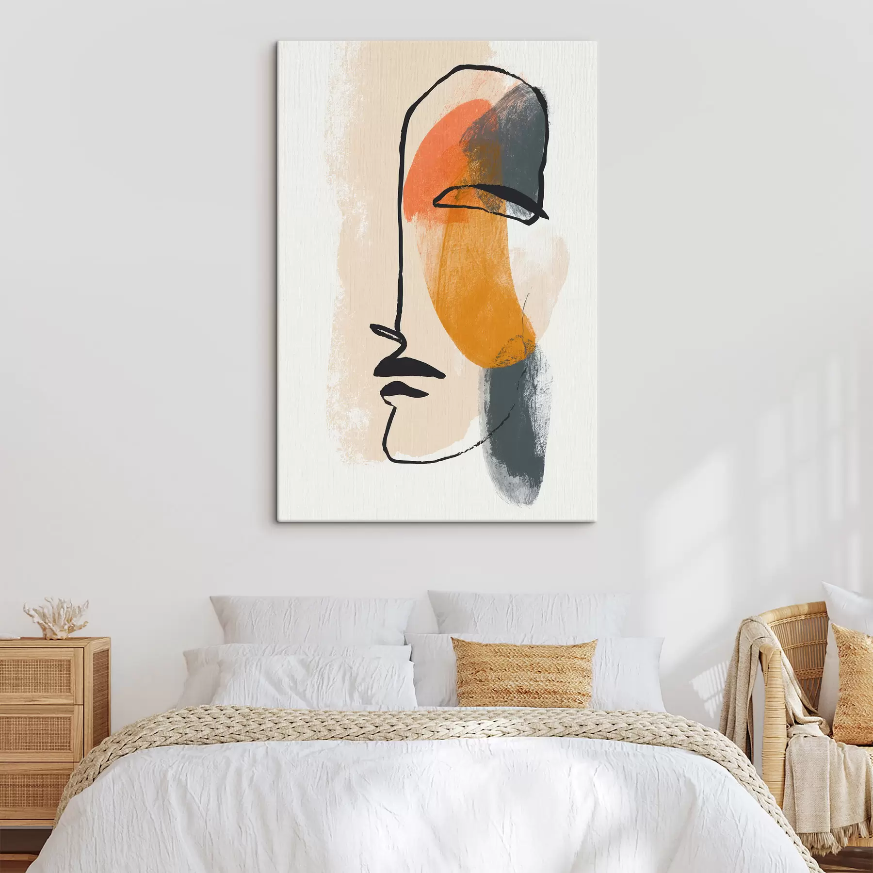 murales de pared Retrato abstracto s48970