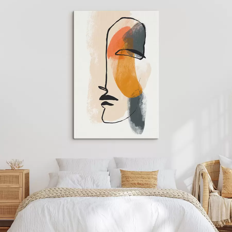 murales de pared Retrato abstracto s48970