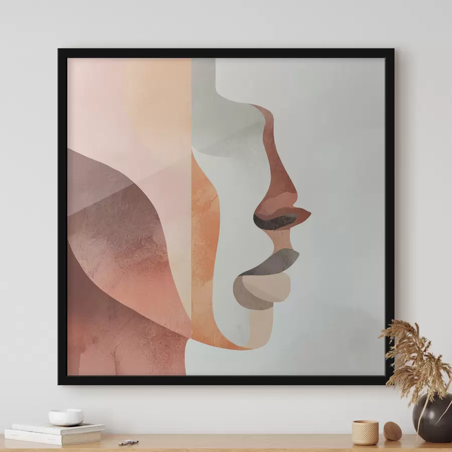 murales de pared Retrato abstracto f48967