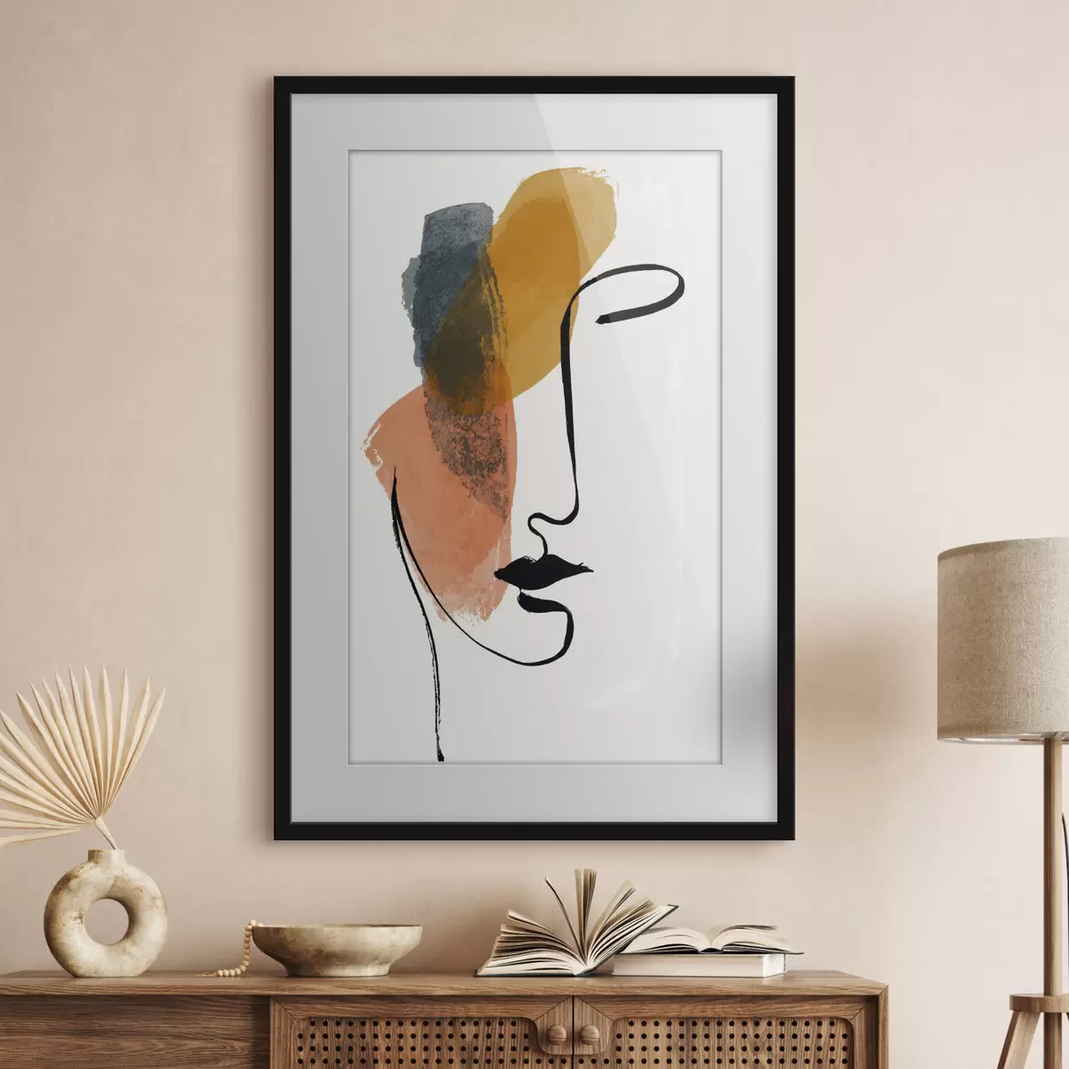 Poster Retrato abstracto f48969