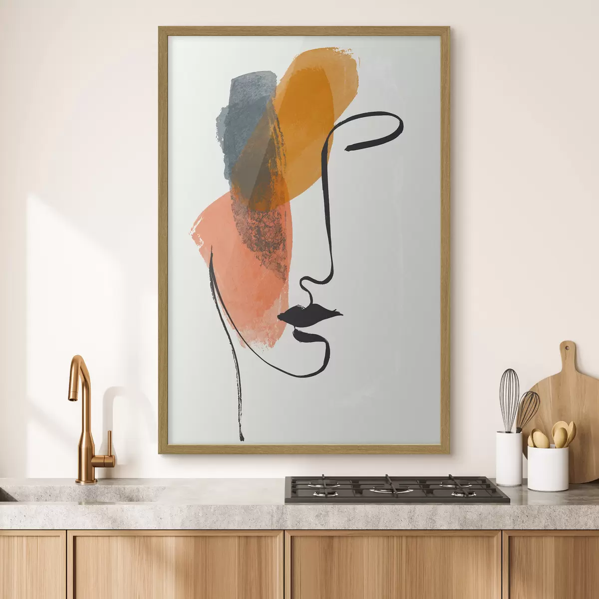 Poster Retrato abstracto f48969