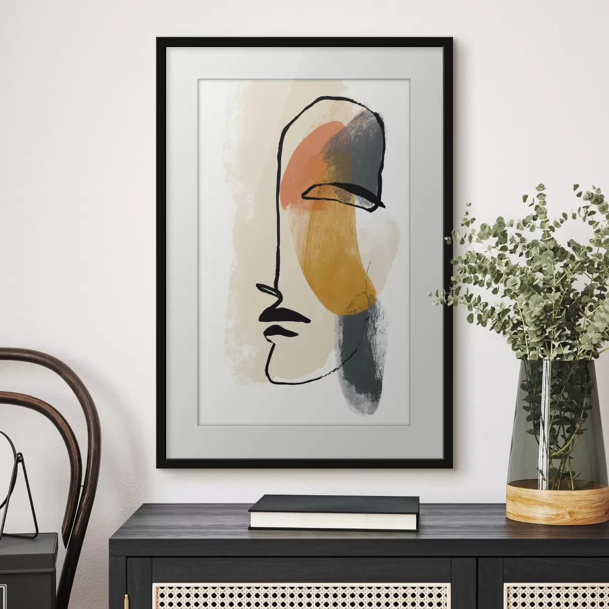 Poster Retrato abstracto f48970