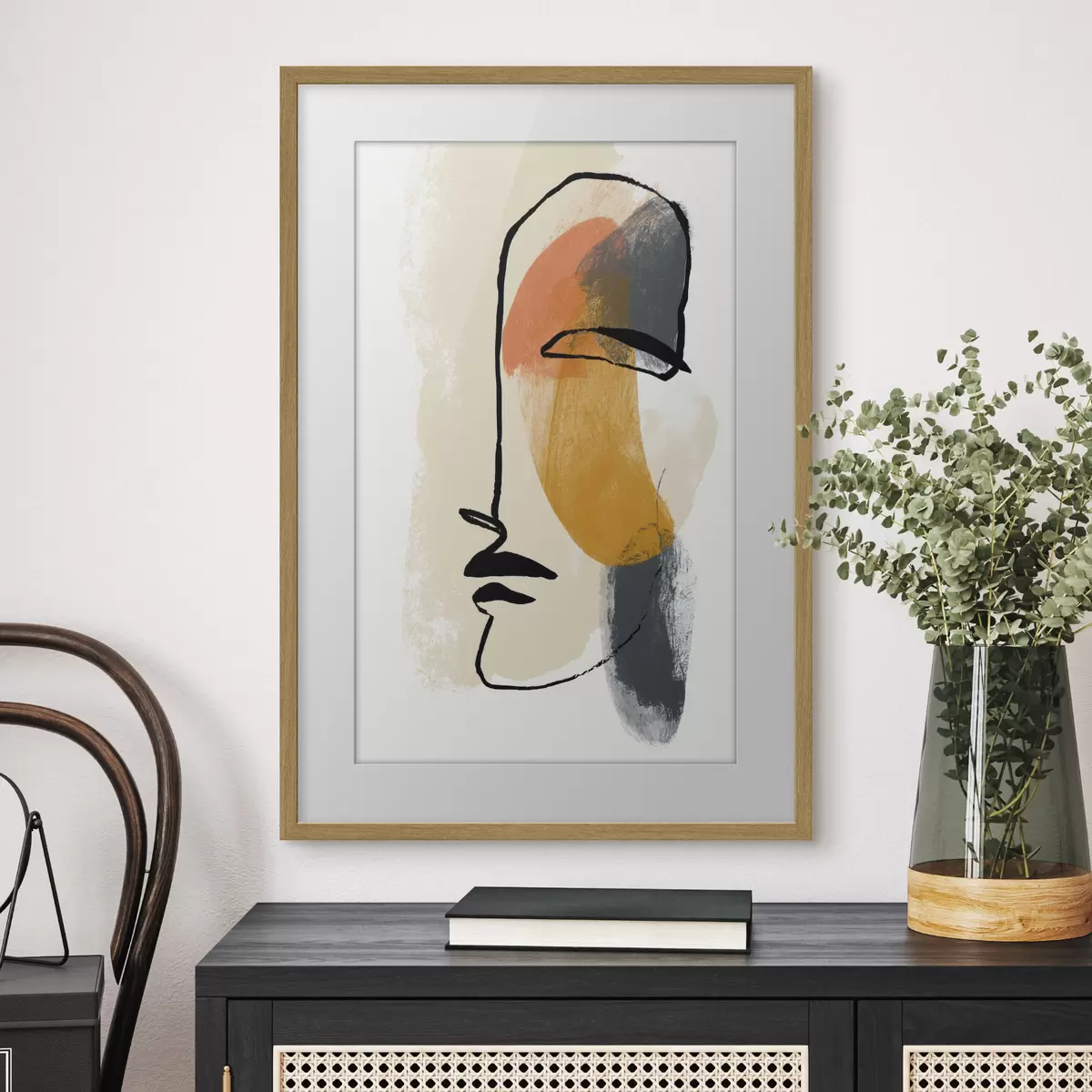 Poster Retrato abstracto f48970