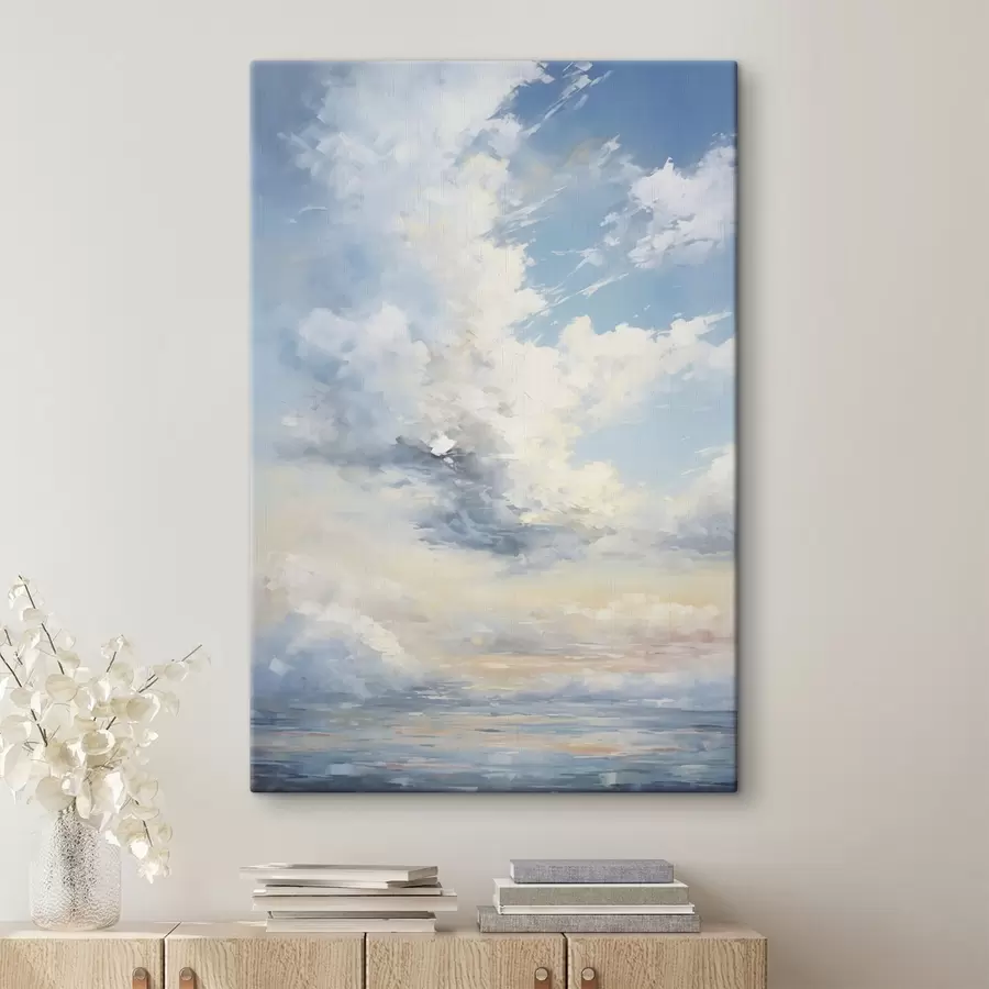 murales de pared Cuadro que imita el cielo s49058