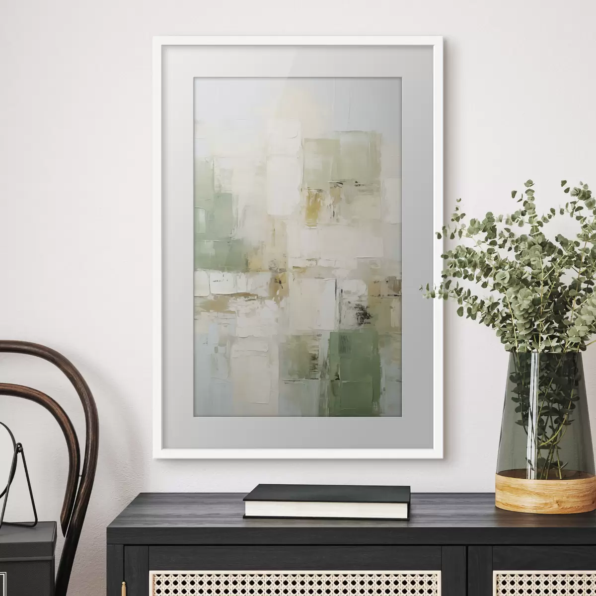 Poster Abstracción imitación de la pintura f49047
