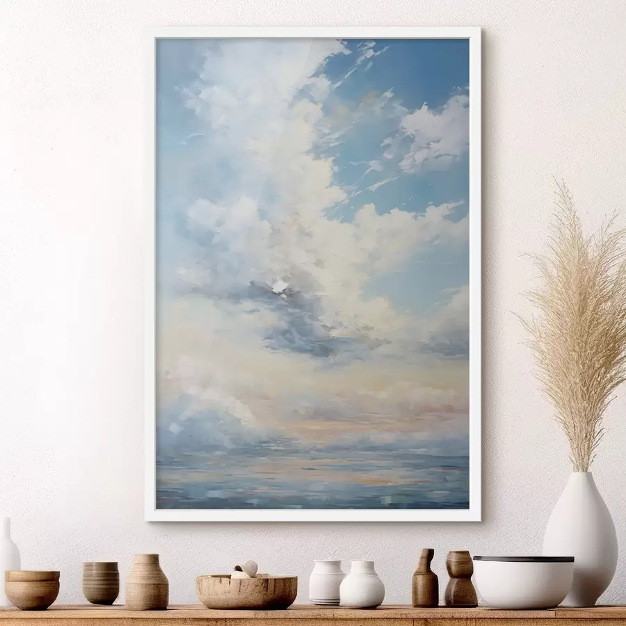 murales de pared Cuadro que imita el cielo f49058