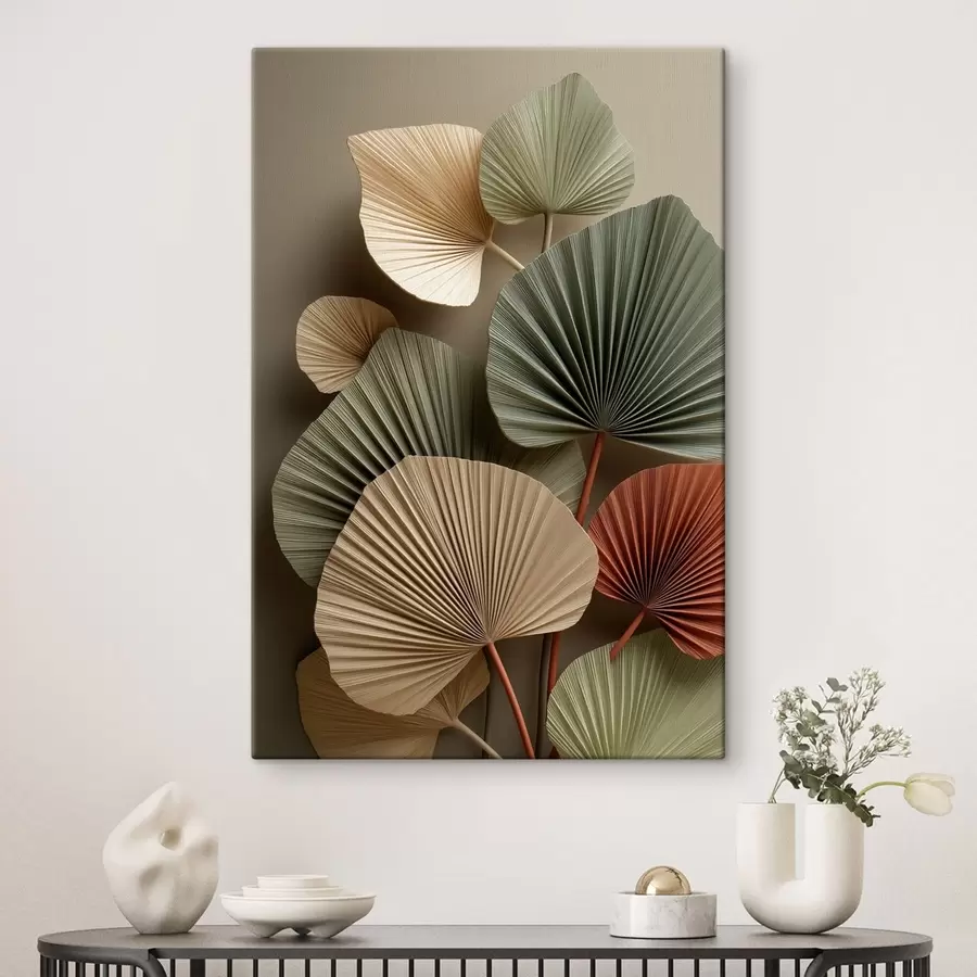 murales de pared Hojas abstractas s49093
