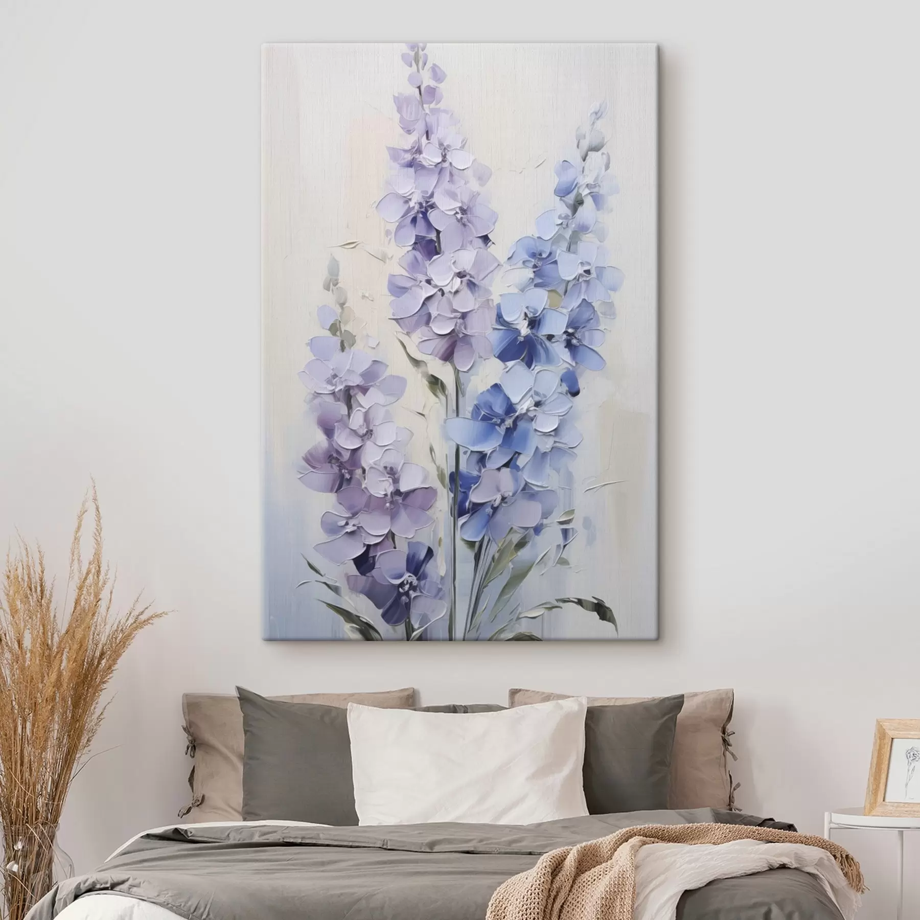 murales de pared Imitación de un cuadro de flores silvestres s49064