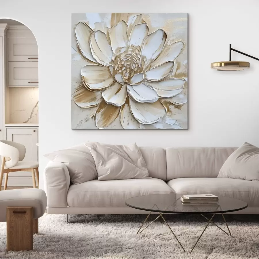 murales de pared Flor grande s49290