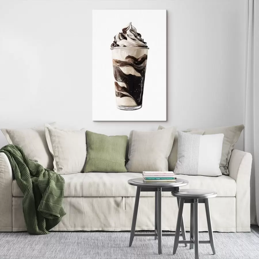 murales de pared Vaso para helado cremoso s49310