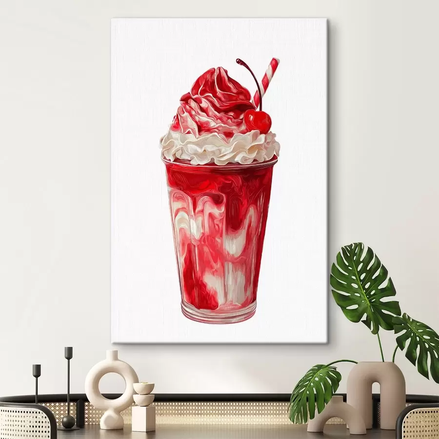 murales de pared Batido de cereza s49311