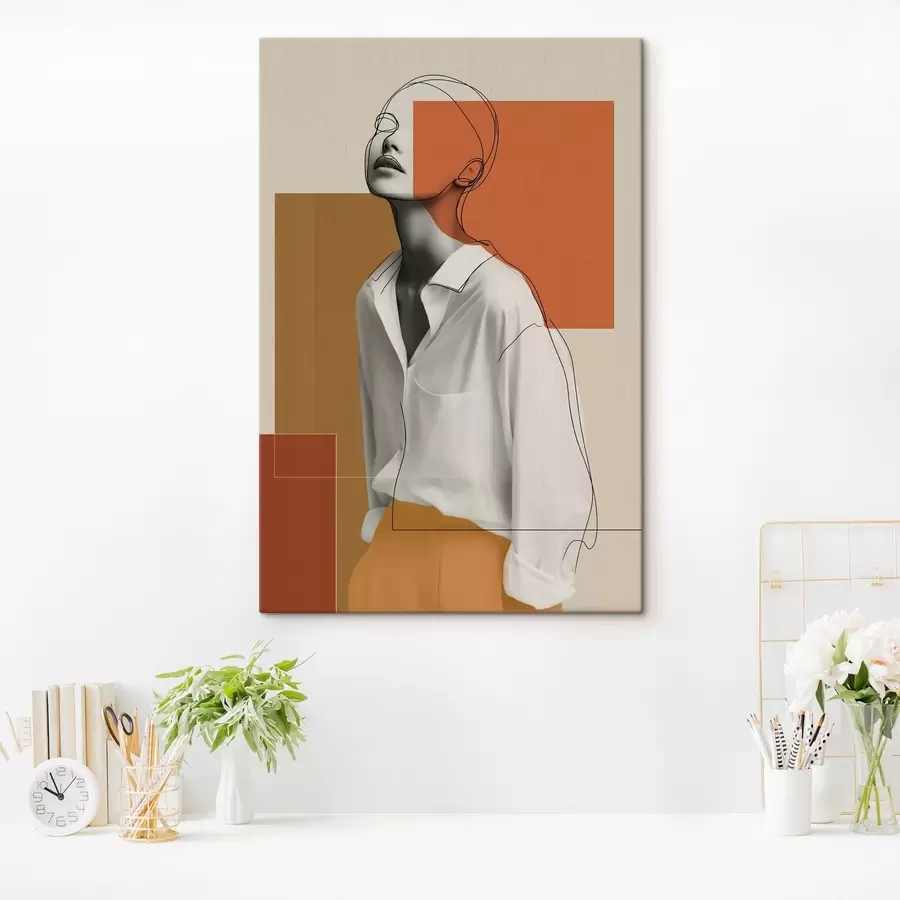 murales de pared Pose minimalista s49319
