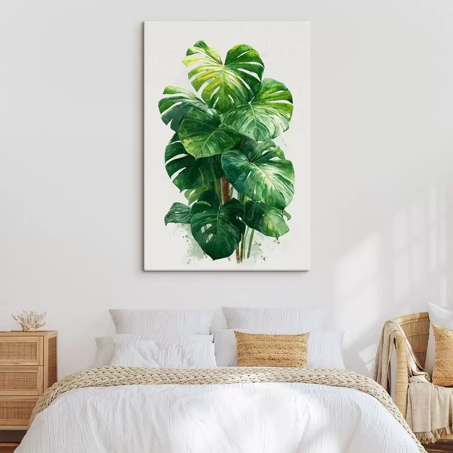 murales de pared Luz para la monstera s49336