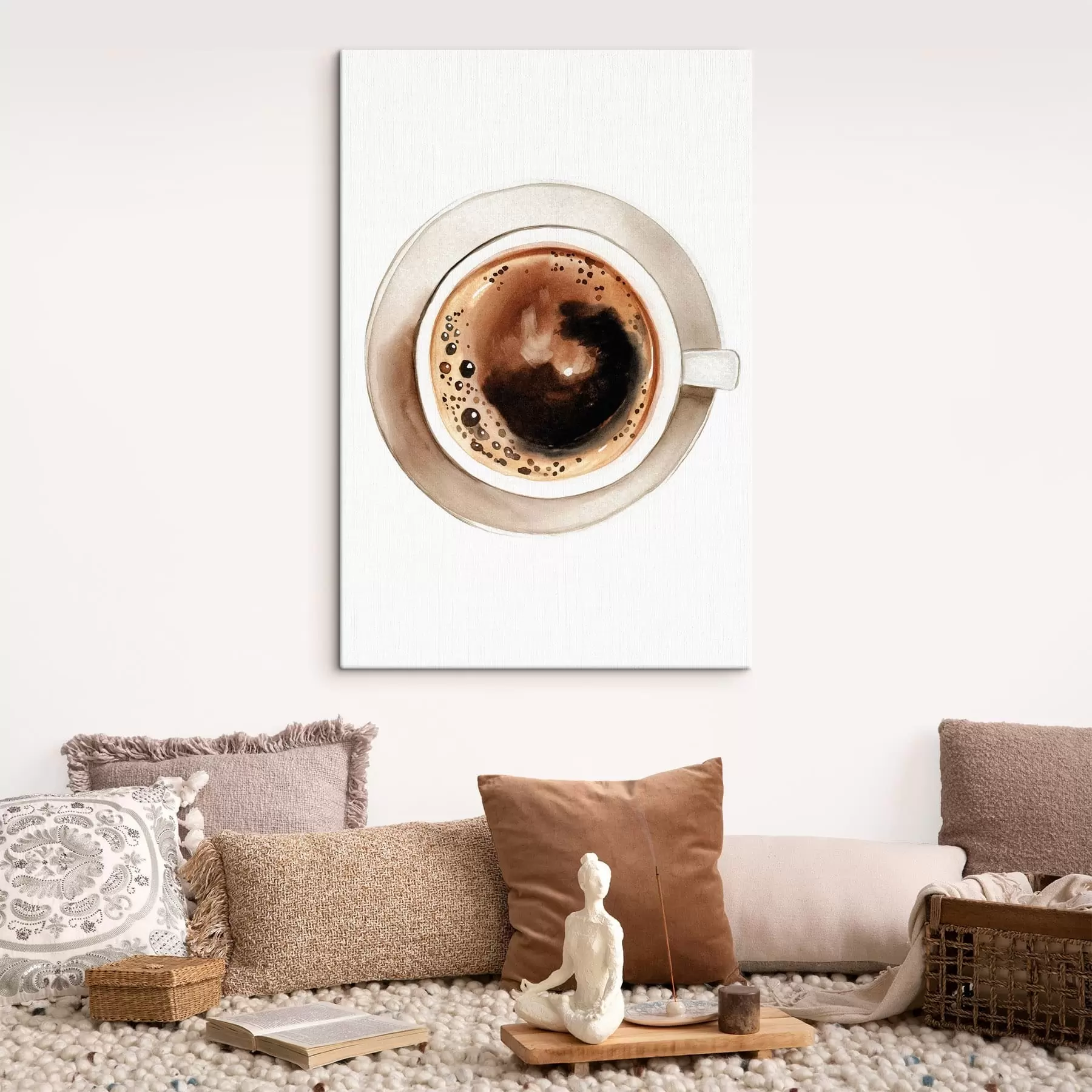 murales de pared Café de la mañana s49339