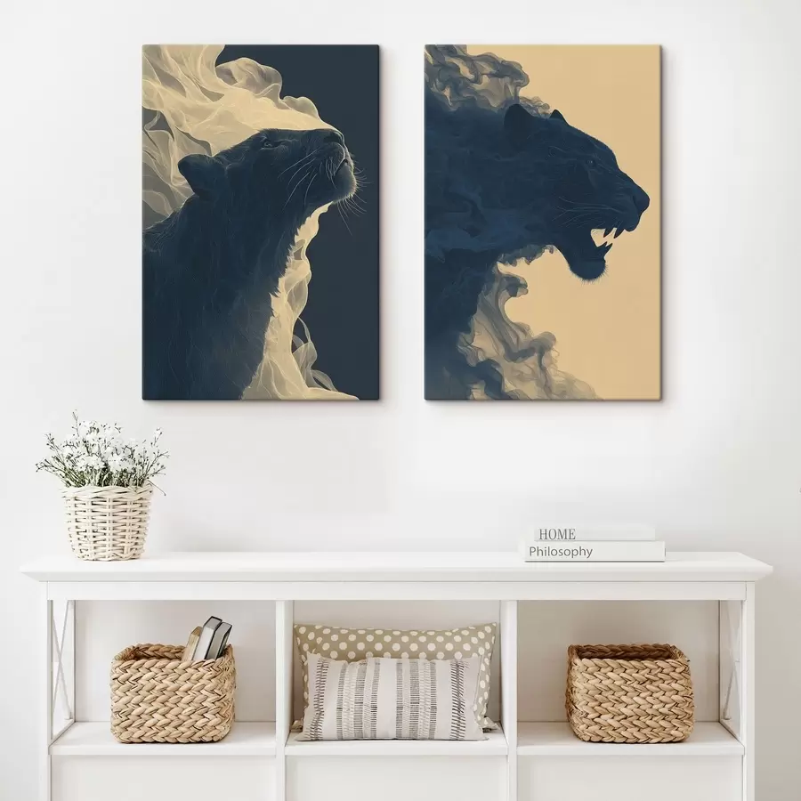 murales de pared Smoky Panther Energy m30503
